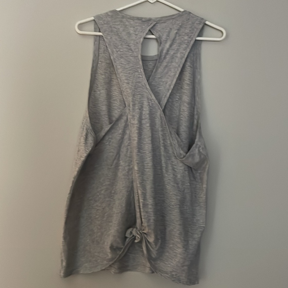 Victoria Sport Womens Light Gray Tank Top - Picture 4 of 8